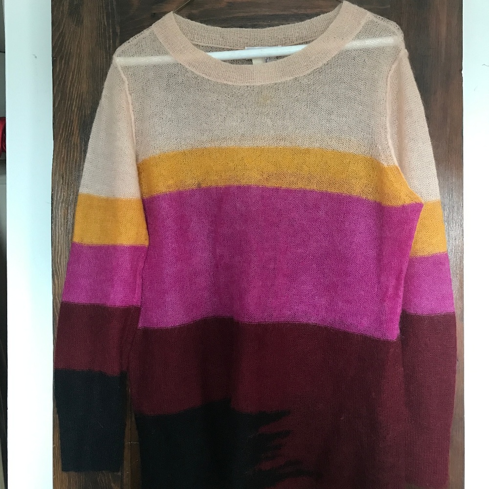 Sonia by Sonia Rykiel multicolored mohair sweater